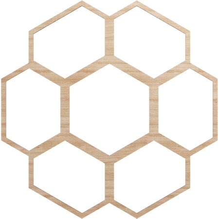 Ekena Millwork Florin Wood Fretwork Pierced Ceiling Medallion, Alder, 32"OD x 13 5/8"ID x 1/4"T CMWP32X32X0250FOAL